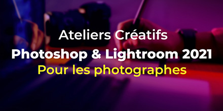 couverture de : Photoshop & Lightroom | Ateliers cr&eacute;atifs pour photographes