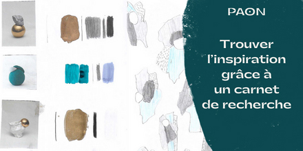 couverture de : Trouver l&rsquo;inspiration gr&acirc;ce &agrave; un carnet de recherche