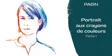 couverture de : Portrait en bichromie aux crayons de couleurs