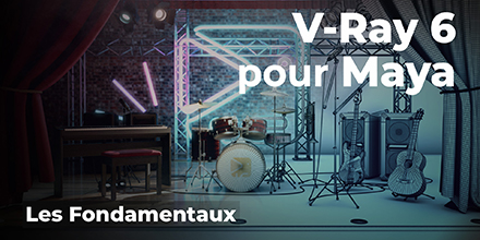 couverture de : V-Ray 6 pour Maya | Les fondamentaux