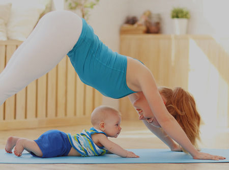 couverture de : Yoga Postnatal