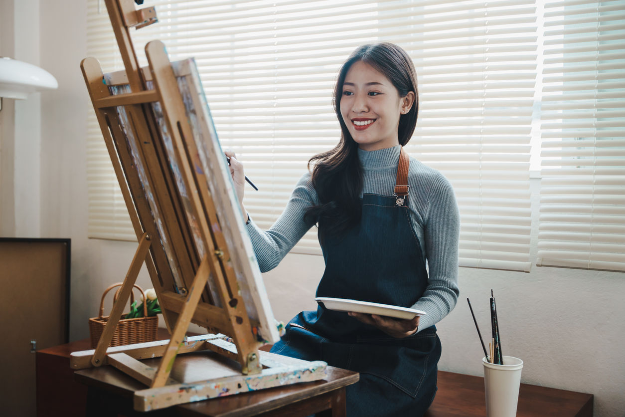 couverture de : Peinture &agrave; l'acrylique : les fondamentaux