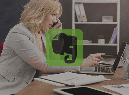 couverture de : Evernote : Techniques avanc&eacute;es