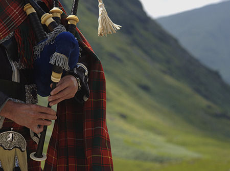 couverture de : Cornemuse &eacute;cossaise : Les Fondamentaux (musique bretonne)