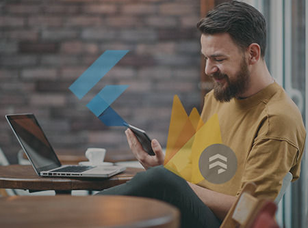 couverture de : Flutter et Cloud Firestore : Cr&eacute;er un r&eacute;seau social sur i...