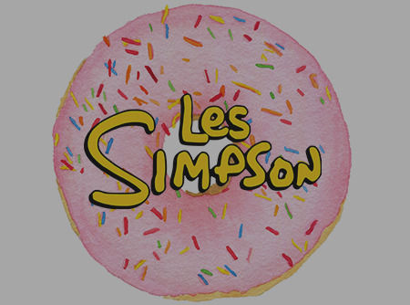 couverture de : Dessiner comme dans la s&eacute;rie Les Simpson