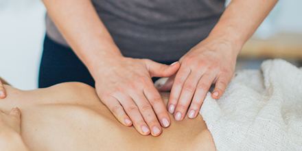 couverture de : Massage du ventre relaxant