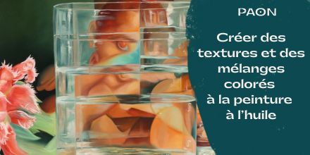 couverture de : Textures et m&eacute;langes color&eacute;s &agrave; la peinture &agrave; l&rsquo;huile