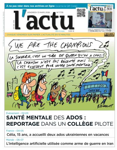 couverture de : L'actu