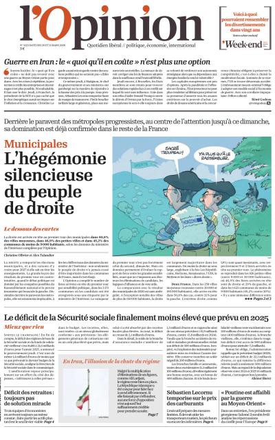 couverture de : L'Opinion