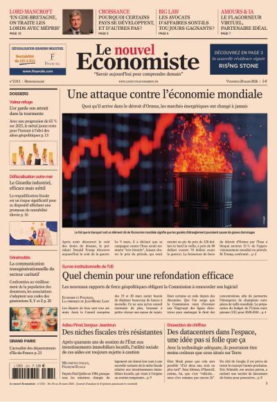 couverture de : Le nouvel Economiste