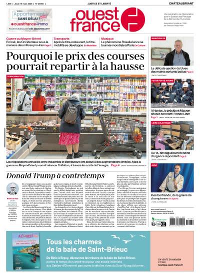 couverture de : Ouest-France - Chateaubriant, Ancenis