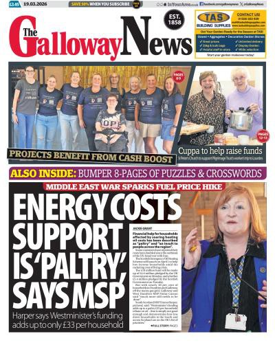 couverture de : The Galloway News
