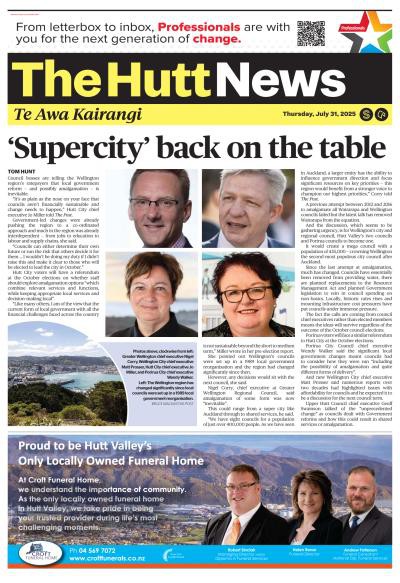couverture de : The Hutt News