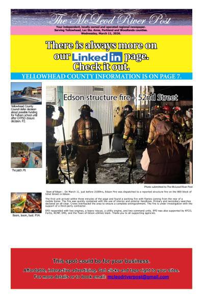 couverture de : The McLeod River Post