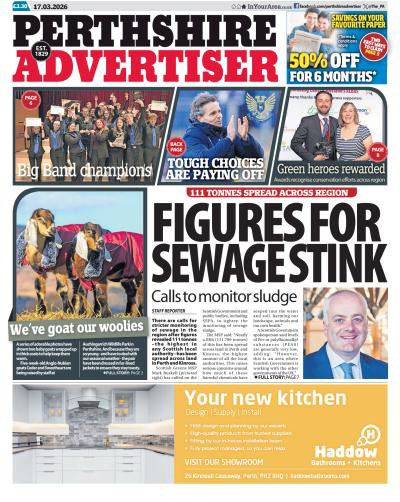 couverture de : Perthshire Advertiser