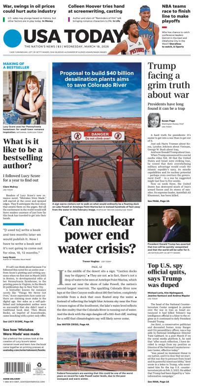 couverture de : USA TODAY US Edition