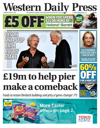 couverture de : Western Daily Press