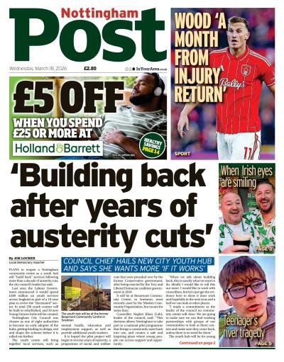 couverture de : Nottingham Post