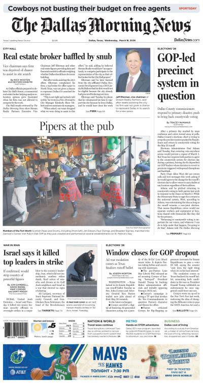couverture de : The Dallas Morning News