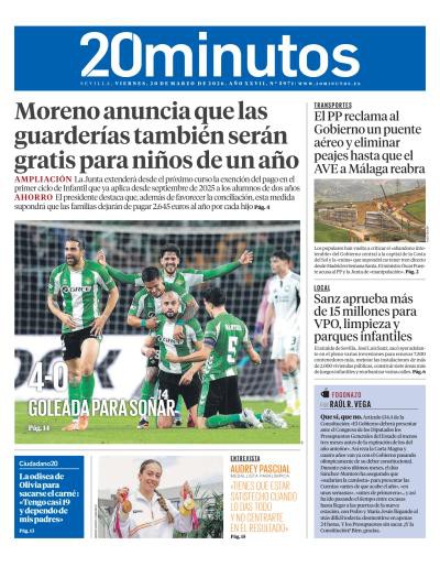 couverture de : 20 Minutos Sevilla