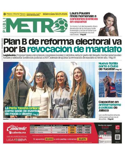 couverture de : Publimetro Guadalajara