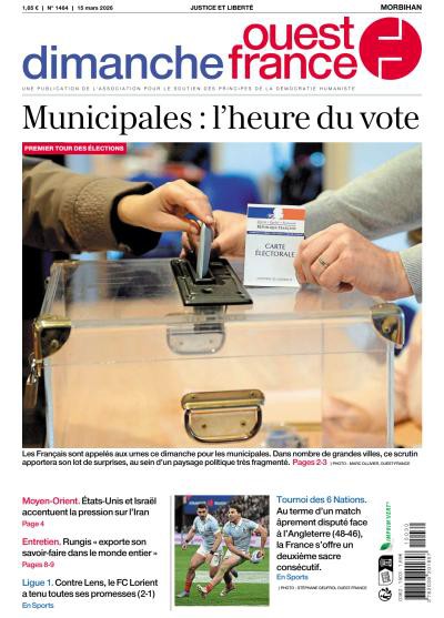 couverture de : Dimanche Ouest France (Morbihan)