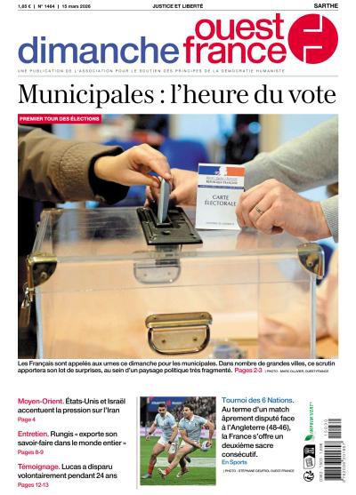 couverture de : Dimanche Ouest France (Sarthe)