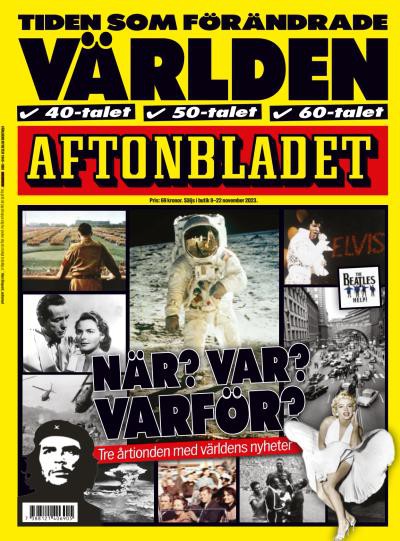 couverture de : V&auml;rldens nyheter under tre decennier - 30, 40, 50-talet