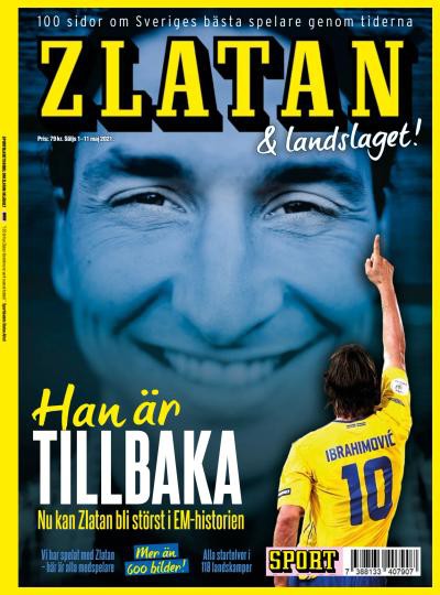 couverture de : Zlatan i bl&aring;gult
