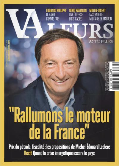 couverture de : Valeurs Actuelles