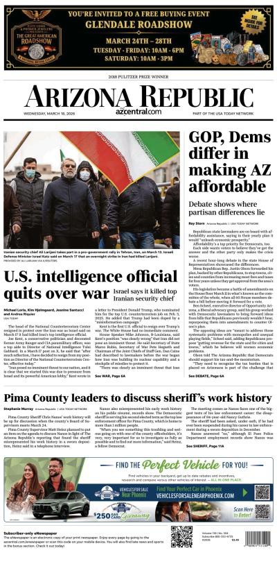 couverture de : The Arizona Republic