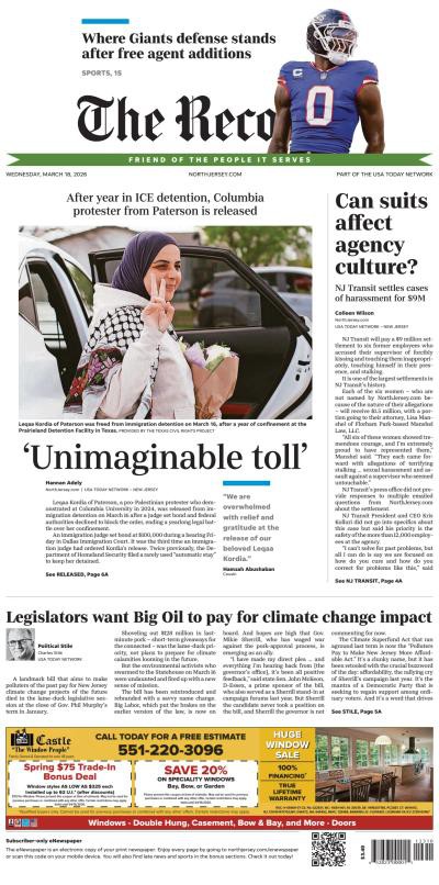 couverture de : The Bergen Record