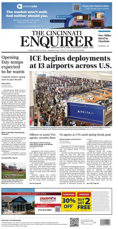 couverture de : The Cincinnati Enquirer