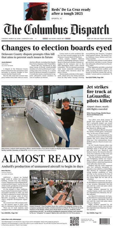 couverture de : The Columbus Dispatch