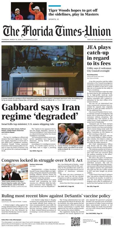 couverture de : The Florida Times-Union