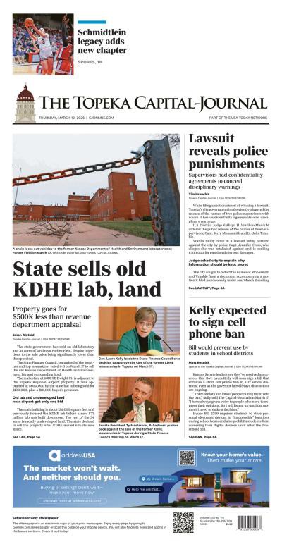 couverture de : The Topeka Capital-Journal