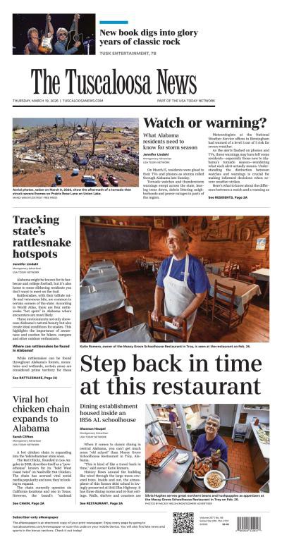 couverture de : The Tuscaloosa News