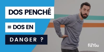 couverture de : Dos pench&eacute; = dos en danger ?