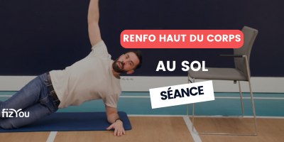 couverture de : 5 exercices au sol pour renforcer son haut du corps