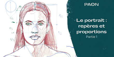 couverture de : Le portrait : rep&egrave;res et proportions - Partie 1
