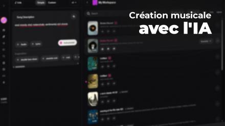 couverture de : Ma&icirc;triser la cr&eacute;ation musicale avec l'IA