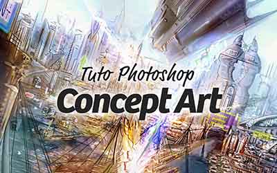 couverture de : Photoshop CC - Atelier : Concept Art