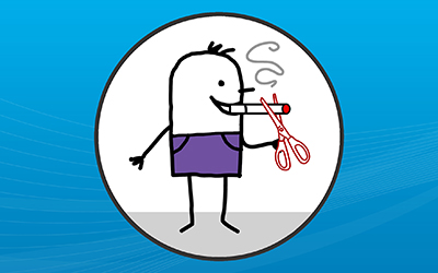 couverture de : Pour en finir avec le tabac ! - Dr. Jean-Loup Dervaux