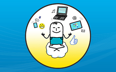 couverture de : D&eacute;connectez sans tout couper ! - St&eacute;phane Ya&iuml;ch