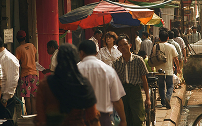 couverture de : AUDREY EN MODE RANGOON