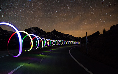 couverture de : Le Light Painting - La photographie en pose longue