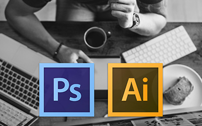 couverture de : Photoshop & Illustrator | Liens dynamiques et astuces cr&eacute;...