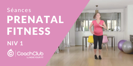 couverture de : Fitness Pr&eacute;natal - Niveau 1