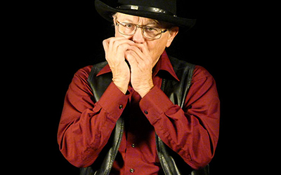 couverture de : Apprendre l'harmonica country